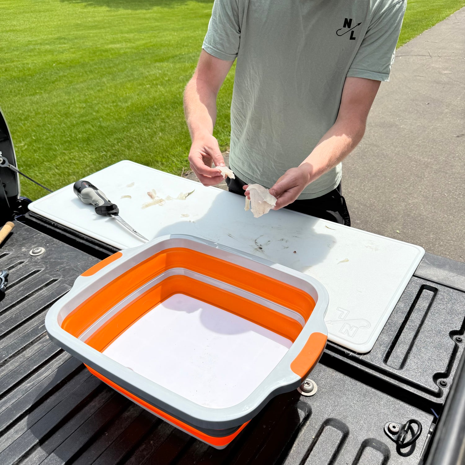 Collapsible Food Prep Tub