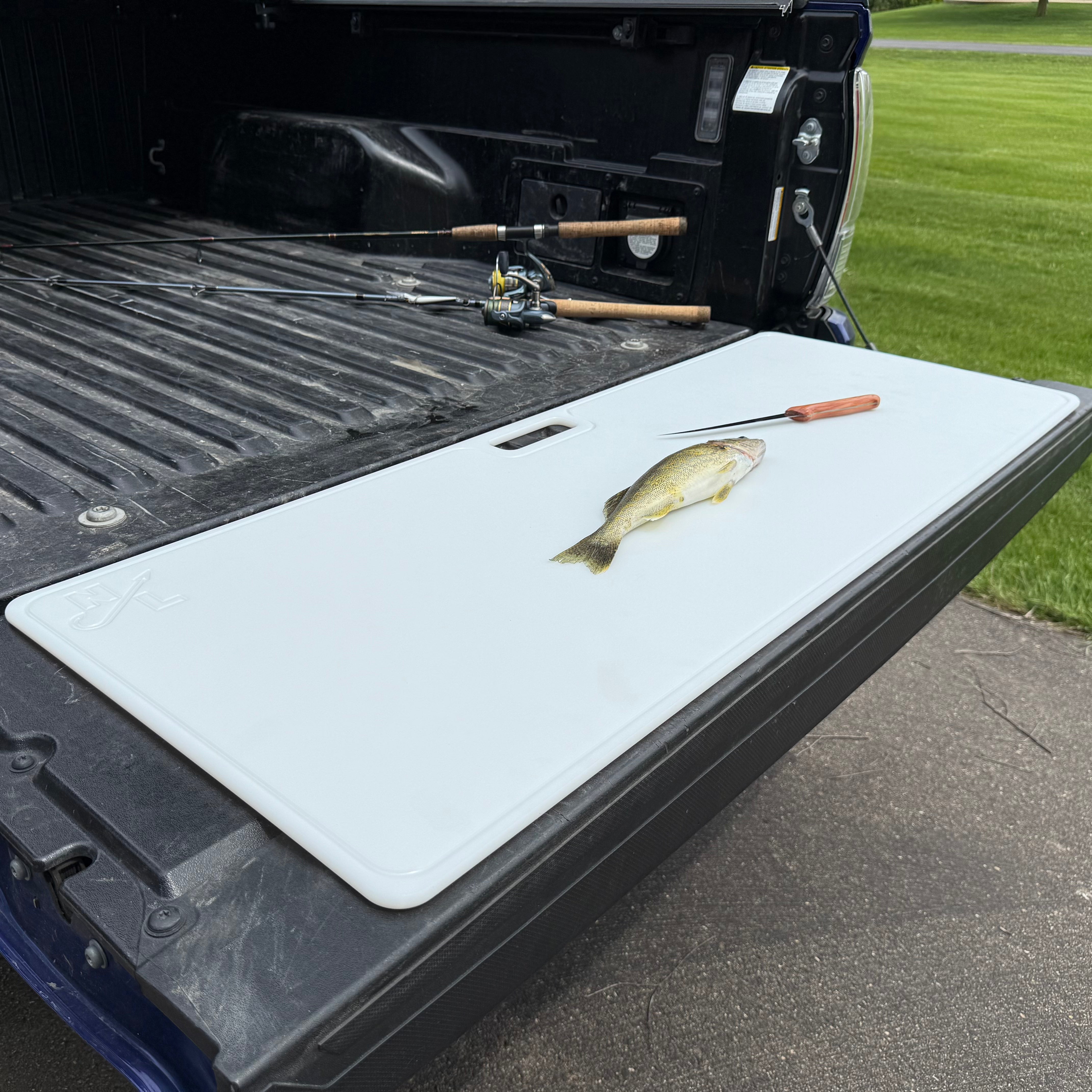 bonar fish box cutting board 48"x19" Big Fish Cutting Board
