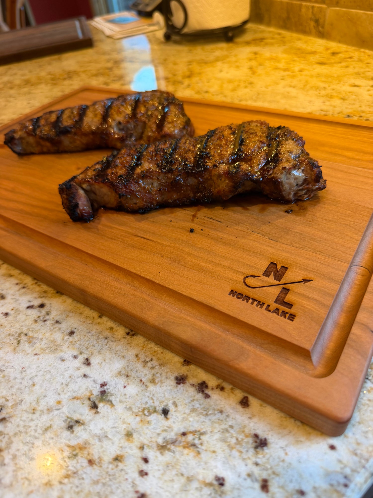 11x17 Cherry Cutting Board