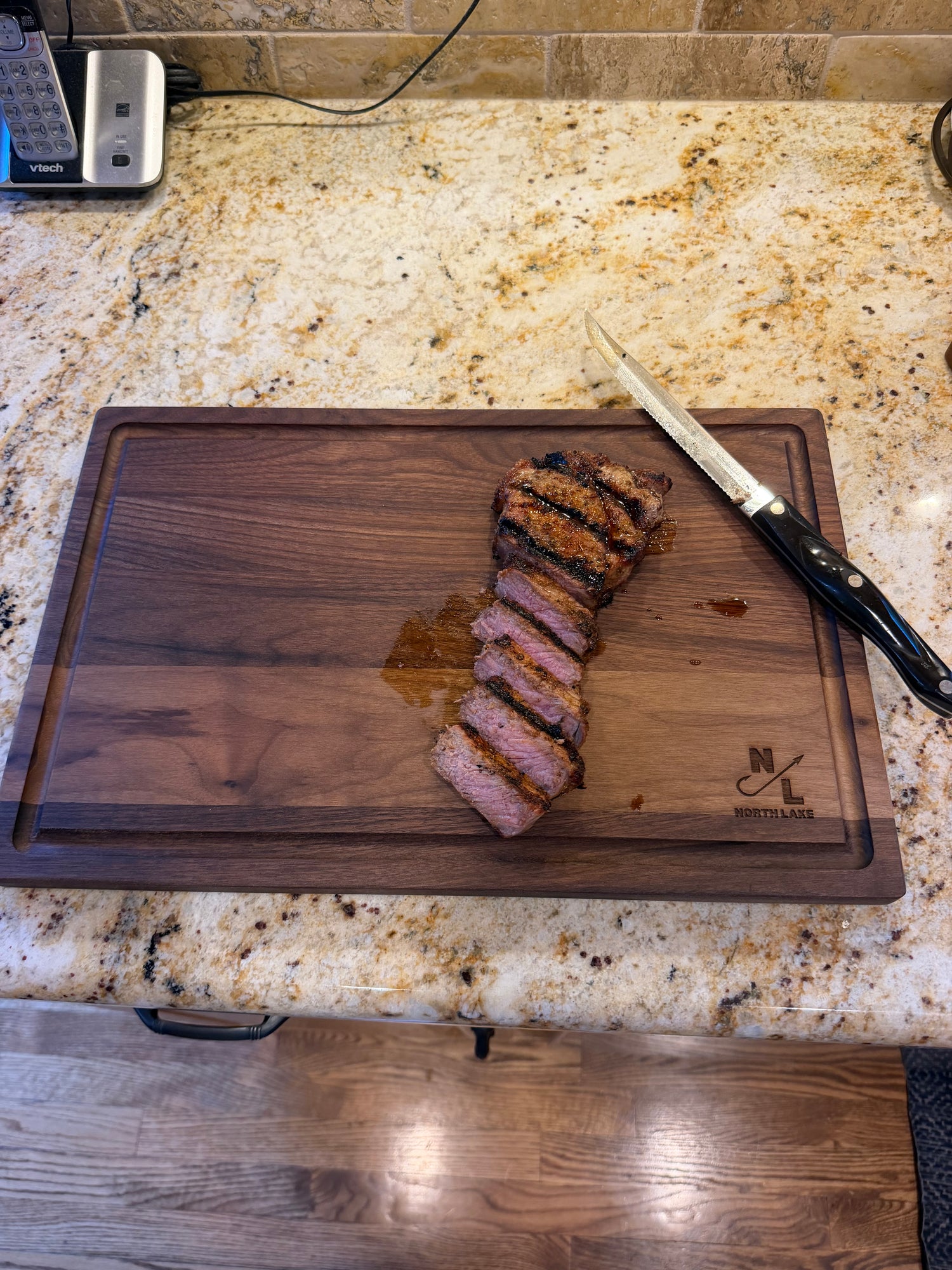 11x17 Dark Walnut Cutting Board