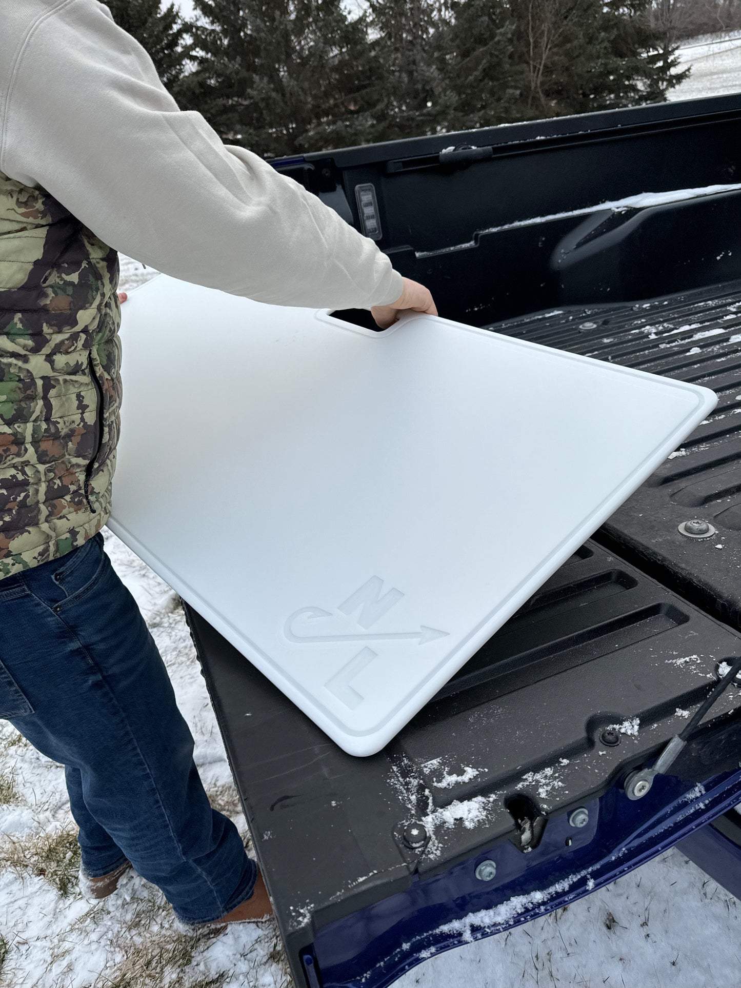 48"x19" Big Fish Cutting Board