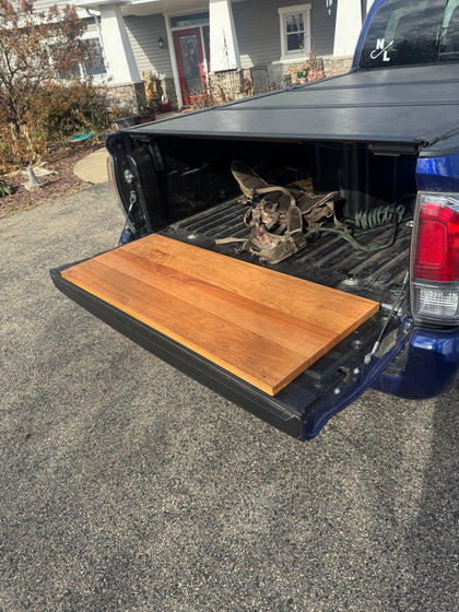 XL Wood Cutting Board · 47" × 18" · No Groove