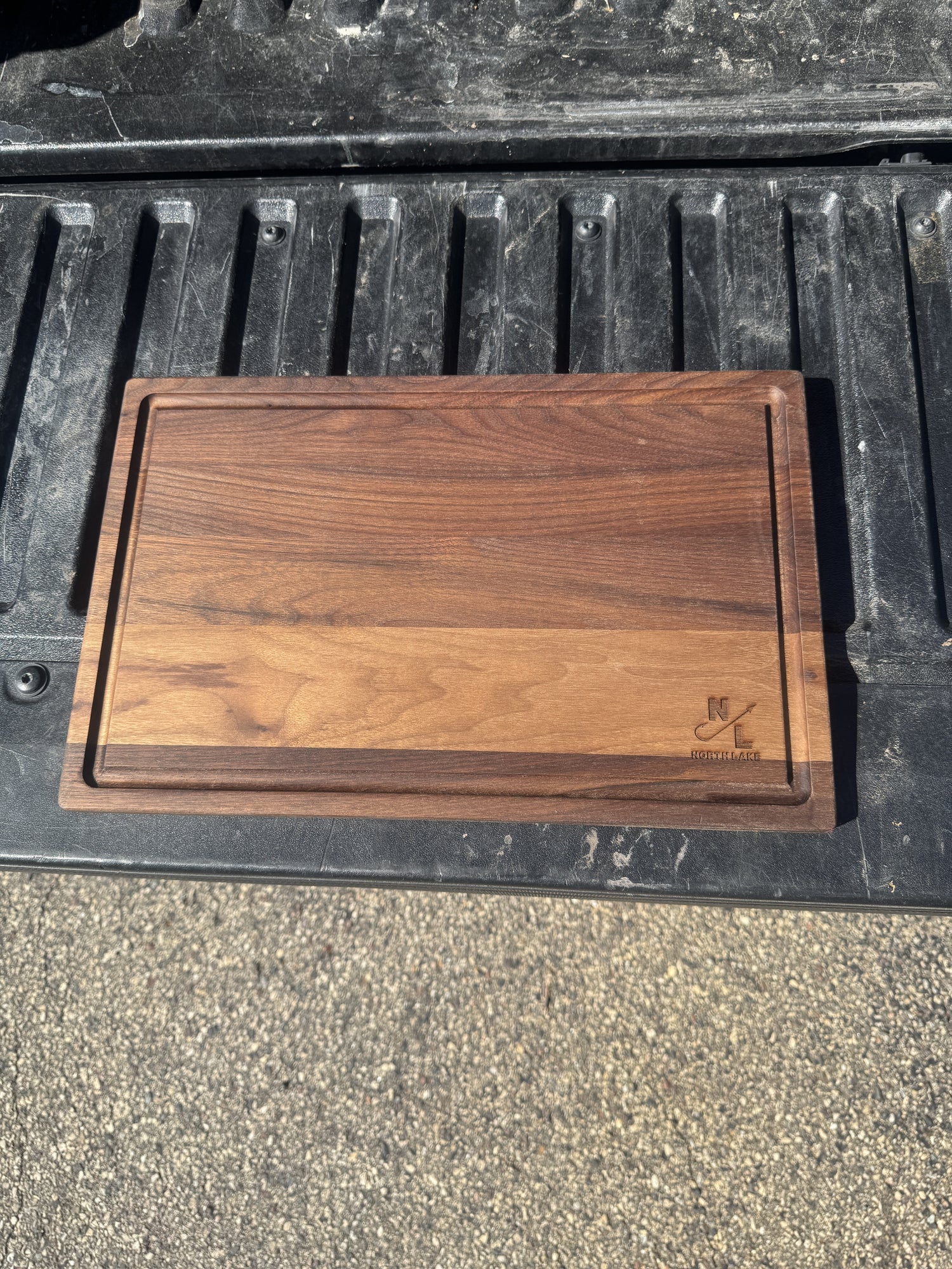 11x17 Dark Walnut Cutting Board